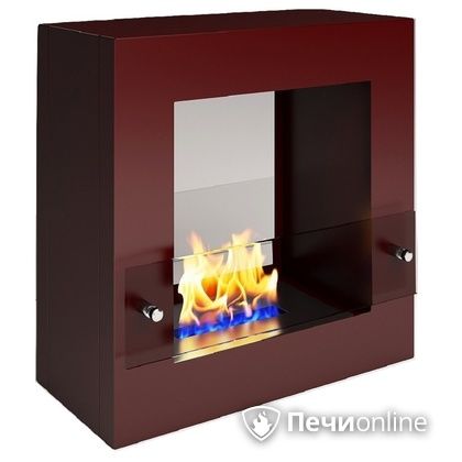 Биокамин ЭкоЛайф Cube Glass black burgundy Арома, c250 в Миассе